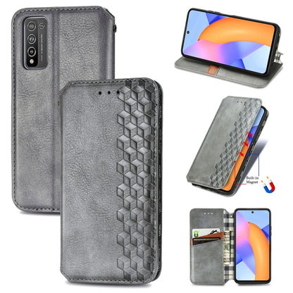 Cubic Grid Pressed Horizontal Flip Magnetic PU Leather Case with Holder & Card Slots & Wallet, For Xiaomi POCO M3, For Samsung Galaxy S21 5G, For Samsung Galaxy S21+ 5G, For Samsung Galaxy S21 Ultra 5G, For Samsung Galaxy  A12                          ...