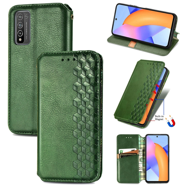 Cubic Grid Pressed Horizontal Flip Magnetic PU Leather Case with Holder & Card Slots & Wallet, For Xiaomi POCO M3, For Samsung Galaxy S21 5G, For Samsung Galaxy S21+ 5G, For Samsung Galaxy S21 Ultra 5G, For Samsung Galaxy  A12                          ...