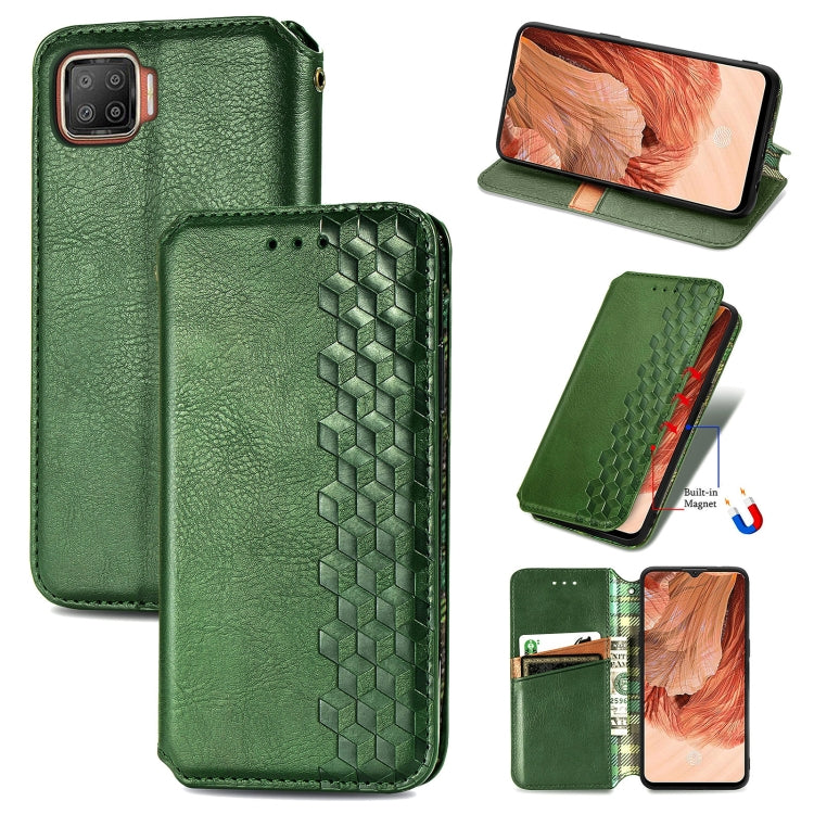 Cubic Grid Pressed Horizontal Flip Magnetic PU Leather Case with Holder & Card Slots & Wallet, For Xiaomi POCO M3, For Samsung Galaxy S21 5G, For Samsung Galaxy S21+ 5G, For Samsung Galaxy S21 Ultra 5G, For Samsung Galaxy  A12                          ...