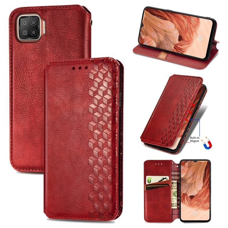 Cubic Grid Pressed Horizontal Flip Magnetic PU Leather Case with Holder & Card Slots & Wallet, For Xiaomi POCO M3, For Samsung Galaxy S21 5G, For Samsung Galaxy S21+ 5G, For Samsung Galaxy S21 Ultra 5G, For Samsung Galaxy  A12                          ...