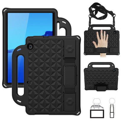 Diamond Series EVA Anti-Fall Shockproof Sleeve Protective Shell Case with Holder & Strap, For Huawei  MediaPad T5 10.1