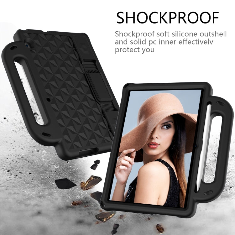 Diamond Series EVA Anti-Fall Shockproof Sleeve Protective Shell Case with Holder & Strap, For Huawei  MediaPad T5 10.1
