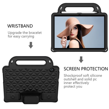 Diamond Series EVA Anti-Fall Shockproof Sleeve Protective Shell Case with Holder & Strap, For Huawei  MediaPad T5 10.1