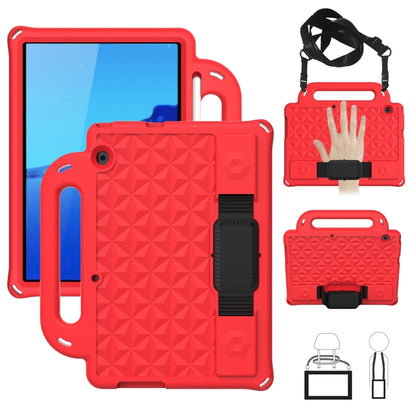 Diamond Series EVA Anti-Fall Shockproof Sleeve Protective Shell Case with Holder & Strap, For Huawei  MediaPad T5 10.1
