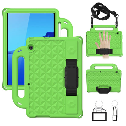 Diamond Series EVA Anti-Fall Shockproof Sleeve Protective Shell Case with Holder & Strap, For Huawei  MediaPad T5 10.1