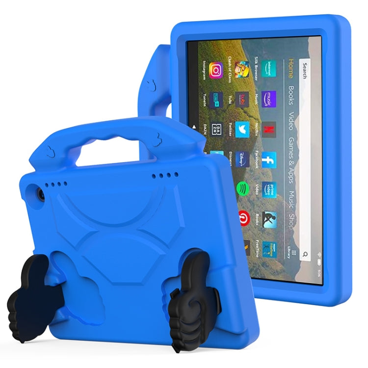 EVA Material Children Flat Anti Falling Cover Protective Shell with Thumb Bracket, For Amazon Kindle Fire HD8 Plus (2020)