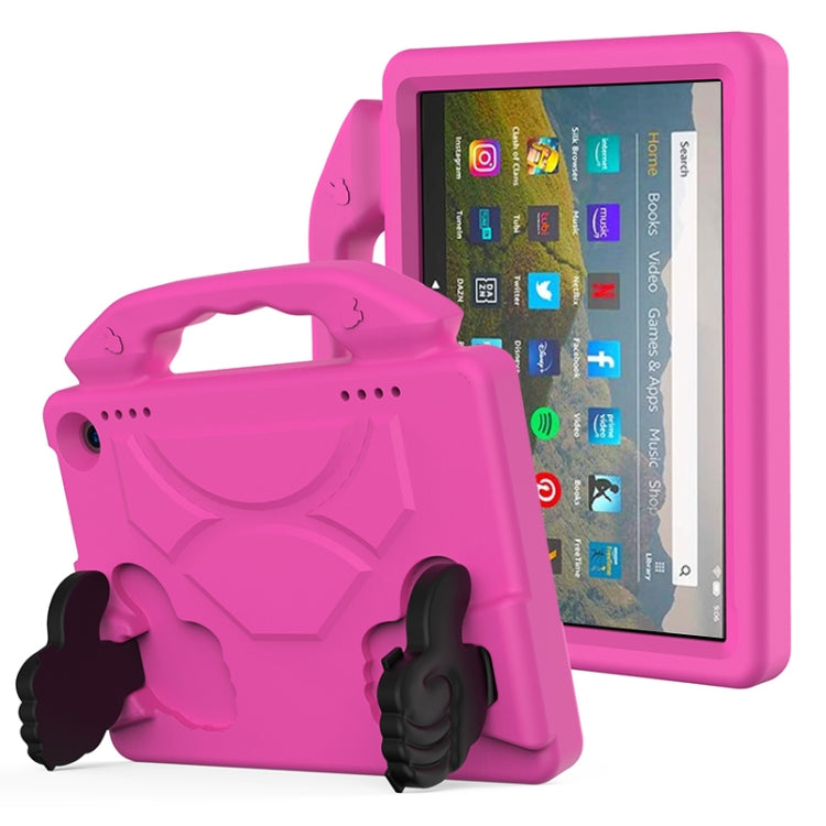 EVA Material Children Flat Anti Falling Cover Protective Shell with Thumb Bracket, For Amazon Kindle Fire HD8 Plus (2020)