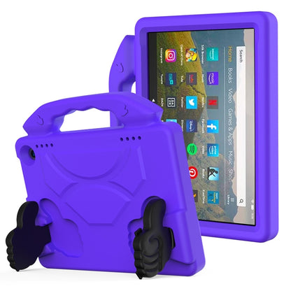 EVA Material Children Flat Anti Falling Cover Protective Shell with Thumb Bracket, For Amazon Kindle Fire HD8 Plus (2020)