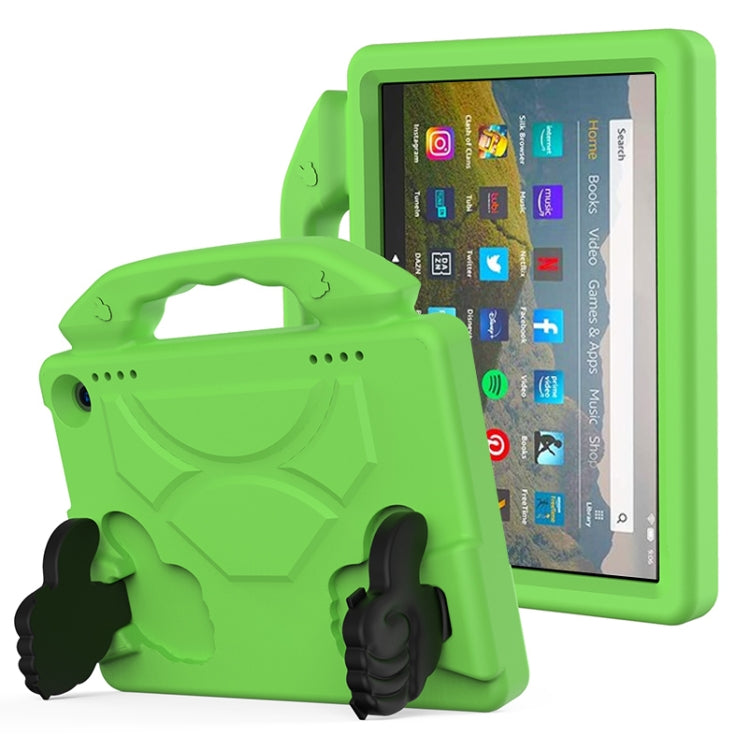 EVA Material Children Flat Anti Falling Cover Protective Shell with Thumb Bracket, For Amazon Kindle Fire HD8 Plus (2020)