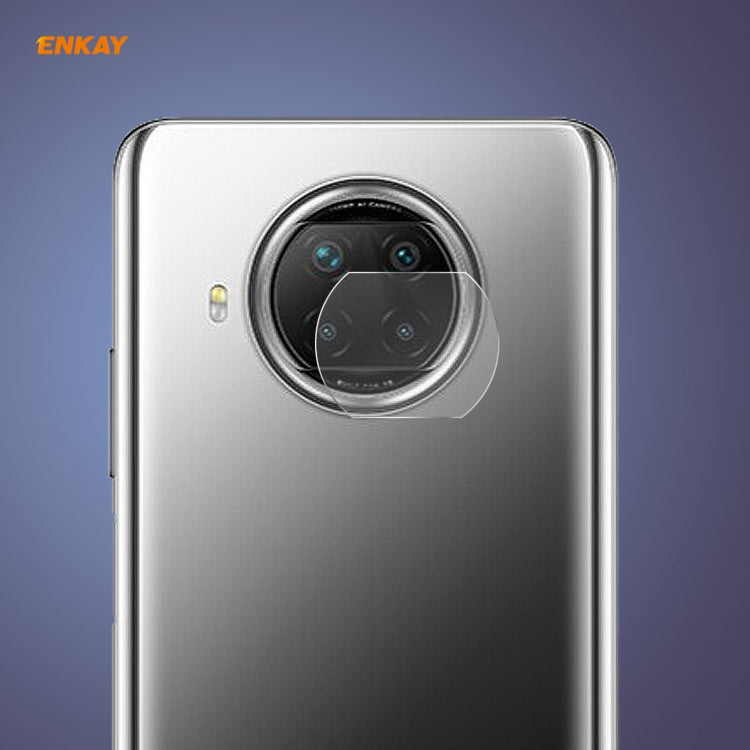 Tempered glass rear camera lens protector film with round edge over smartphone camera module