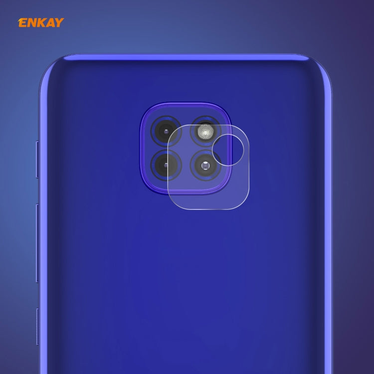 Tempered glass camera lens protector film fitted over rear camera lens area