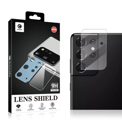 2PCS mocolo 0.15mm 9H 2.5D Round Edge Rear Camera Lens Tempered Glass Film, For Samsung Galaxy S21, For Samsung Galaxy S21+, For Samsung Galaxy S21 Ultra