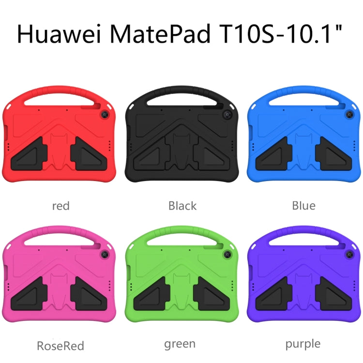 EVA Flat Anti Falling Protective Case Shell with Holder, For Huawei MatePad T 10s 10.1