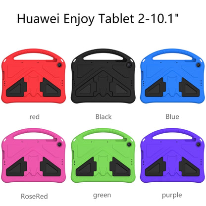 EVA Flat Anti Falling Protective Case Shell with Holder, For Huawei Enjoy Tablet 2 10.1