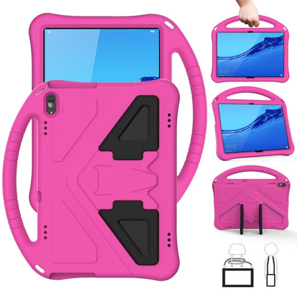 EVA Flat Anti Falling Protective Case Shell with Holder, For Huawei MediaPad T5 10.1