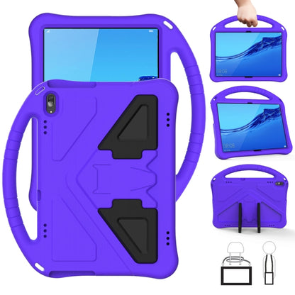 EVA Flat Anti Falling Protective Case Shell with Holder, For Huawei MediaPad T5 10.1