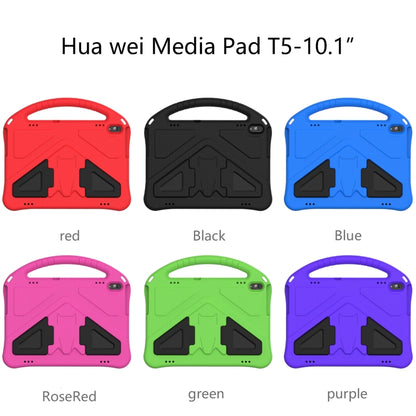 EVA Flat Anti Falling Protective Case Shell with Holder, For Huawei MediaPad T5 10.1