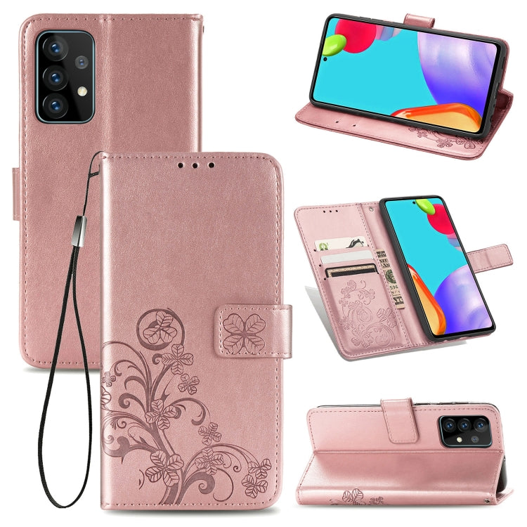 Rose gold leather wallet phone case with floral emboss, lanyard, and card slots