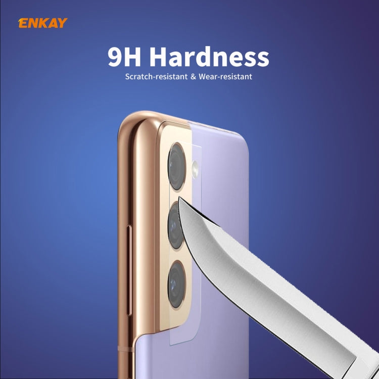 9H hardness tempered glass rear camera lens protector film, clear