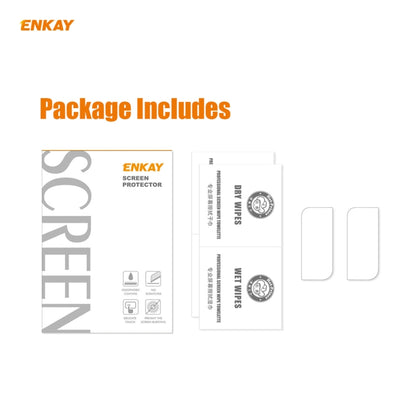 Accessory package includes clear camera lens protector film pieces