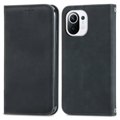 Retro Skin Feel Business Magnetic Horizontal Flip Leather Case With Holder & Card Slots & Wallet & Photo Frame, For Xiaomi Mi 11, For Xiaomi Redmi Note 9 5G, For Nokia 5.4, For Huawei Nova 8 5G, For vivo Y52S
