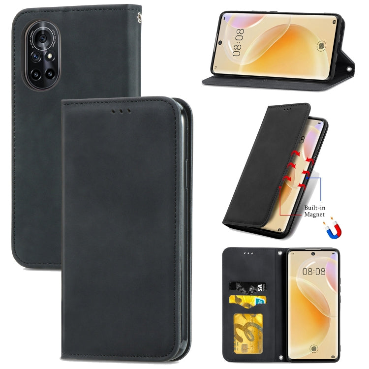 Retro Skin Feel Business Magnetic Horizontal Flip Leather Case With Holder & Card Slots & Wallet & Photo Frame, For Xiaomi Mi 11, For Xiaomi Redmi Note 9 5G, For Nokia 5.4, For Huawei Nova 8 5G, For vivo Y52S