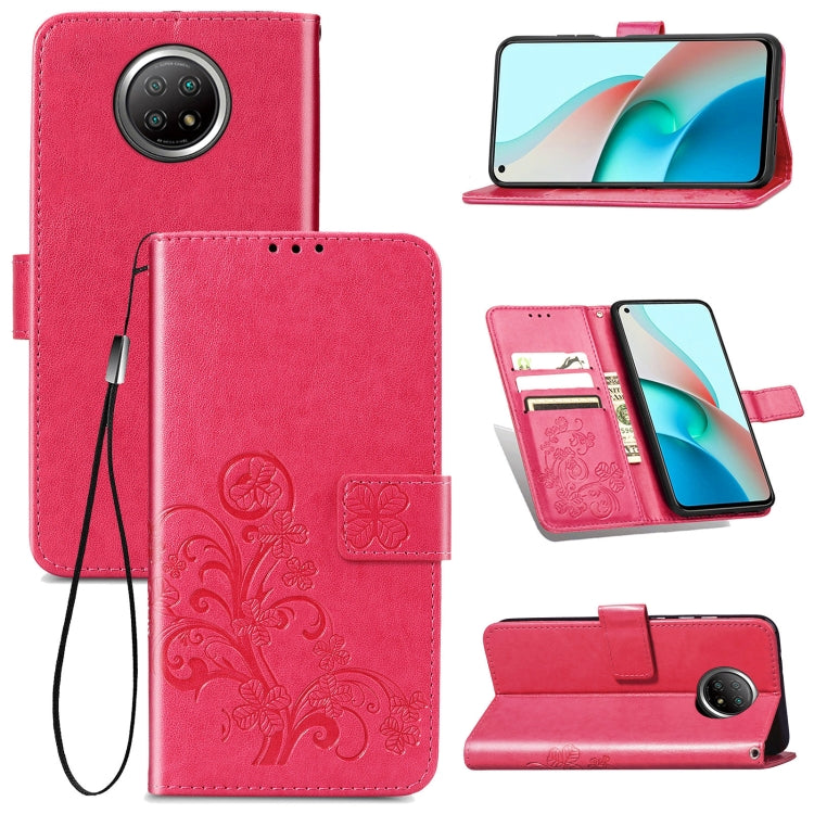 Four-leaf Clasp Embossed Buckle Mobile Phone Protection Leather Case with Lanyard & Card Slot & Wallet & Bracket Function, For Xiaomi Mi 11, For Nokia 5.4, For Xiaomi Redmi Note 9 5G, For vivo Y52s, For OPPO Reno5, For Huawei  Nova 8
