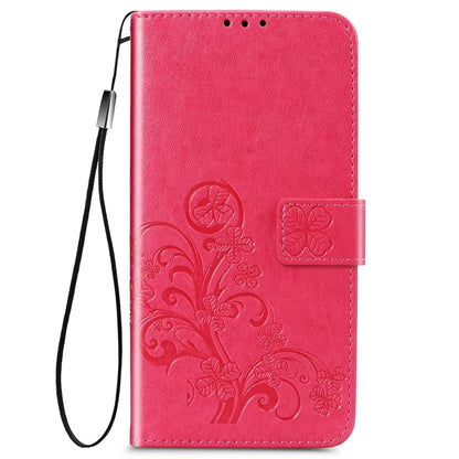 Four-leaf Clasp Embossed Buckle Mobile Phone Protection Leather Case with Lanyard & Card Slot & Wallet & Bracket Function, For Xiaomi Mi 11, For Nokia 5.4, For Xiaomi Redmi Note 9 5G, For vivo Y52s, For OPPO Reno5, For Huawei  Nova 8