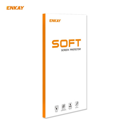 ENKAY SOFT screen protector retail box for Galaxy S21 Ultra, white packaging