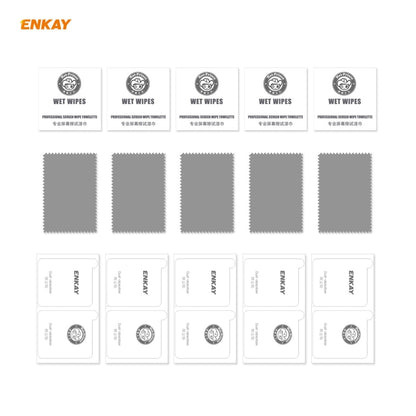 Screen protector set accessories: wet wipes, cleaning cloths, and tools for Samsung Galaxy S21