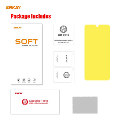 Screen protector package includes wet wipes, accessories, and microfiber cloth