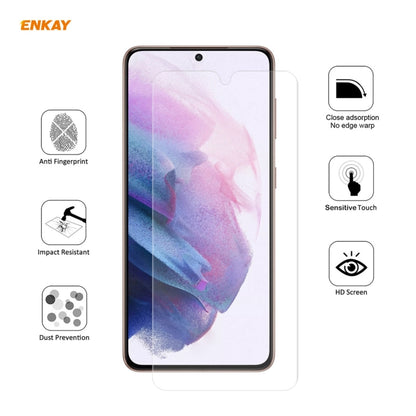 ENKAY hydrogel full-screen protector with anti-fingerprint, touch sensitivity, dust icons