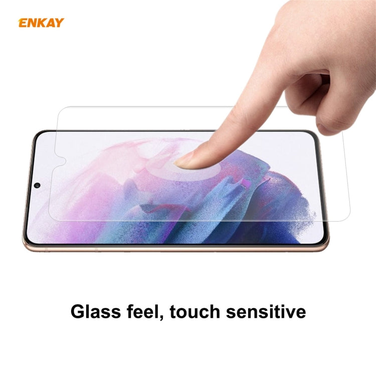 ENKAY hydrogel film application on phone screen, glass-like touch surface