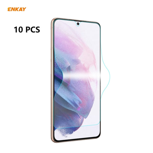10-pack hydrogel full-screen screen protectors for ENKAY phone display