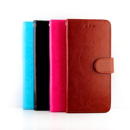 Crazy Horse Texture Leather Horizontal Flip Protective Case with Holder & Card Slots & Wallet & Photo Frame, For Samsung Galaxy A52 5G, For Samsung Galaxy A72 5G, For Samsung Galaxy A32 5G, For Samsung Galaxy A02S, For Samsung Galaxy A12 5G            ...