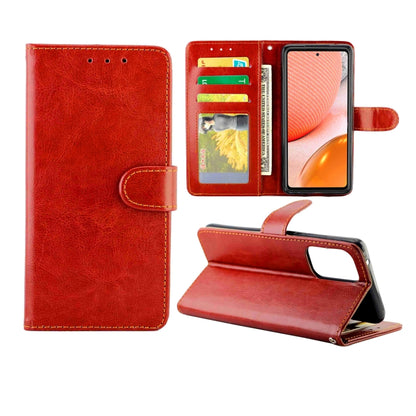 Crazy Horse Texture Leather Horizontal Flip Protective Case with Holder & Card Slots & Wallet & Photo Frame, For Samsung Galaxy A52 5G, For Samsung Galaxy A72 5G, For Samsung Galaxy A32 5G, For Samsung Galaxy A02S, For Samsung Galaxy A12 5G            ...