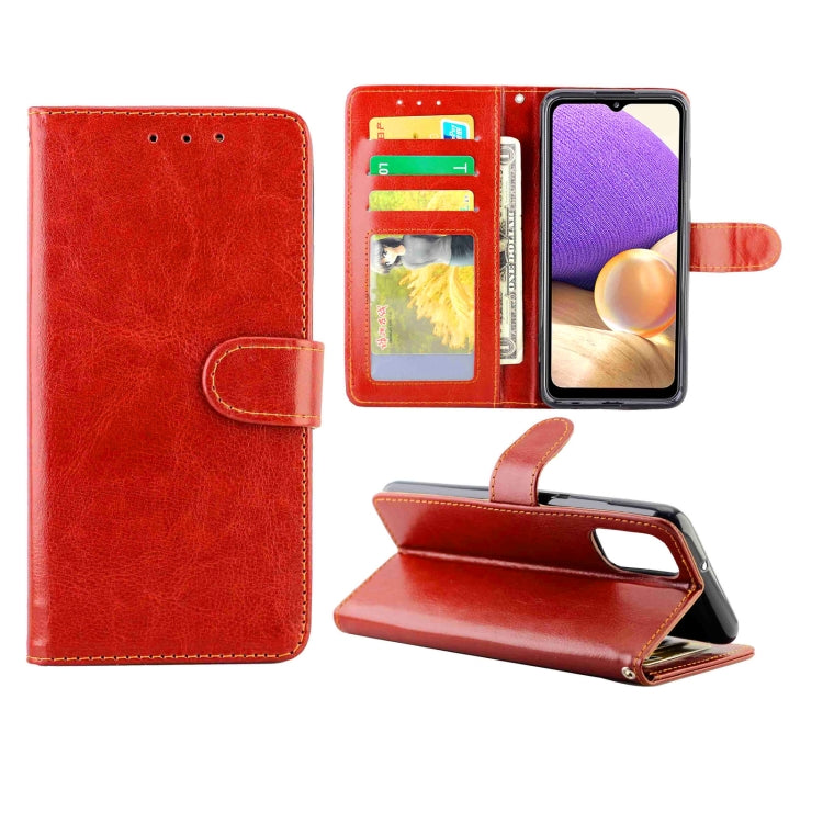 Crazy Horse Texture Leather Horizontal Flip Protective Case with Holder & Card Slots & Wallet & Photo Frame, For Samsung Galaxy A52 5G, For Samsung Galaxy A72 5G, For Samsung Galaxy A32 5G, For Samsung Galaxy A02S, For Samsung Galaxy A12 5G            ...