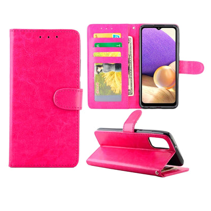 Crazy Horse Texture Leather Horizontal Flip Protective Case with Holder & Card Slots & Wallet & Photo Frame, For Samsung Galaxy A52 5G, For Samsung Galaxy A72 5G, For Samsung Galaxy A32 5G, For Samsung Galaxy A02S, For Samsung Galaxy A12 5G            ...