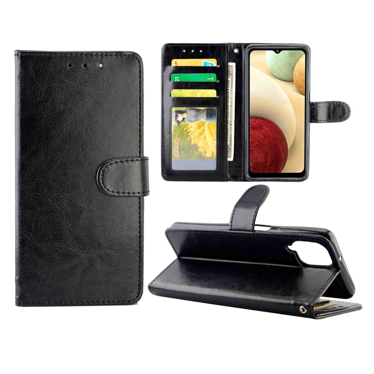 Crazy Horse Texture Leather Horizontal Flip Protective Case with Holder & Card Slots & Wallet & Photo Frame, For Samsung Galaxy A52 5G, For Samsung Galaxy A72 5G, For Samsung Galaxy A32 5G, For Samsung Galaxy A02S, For Samsung Galaxy A12 5G            ...
