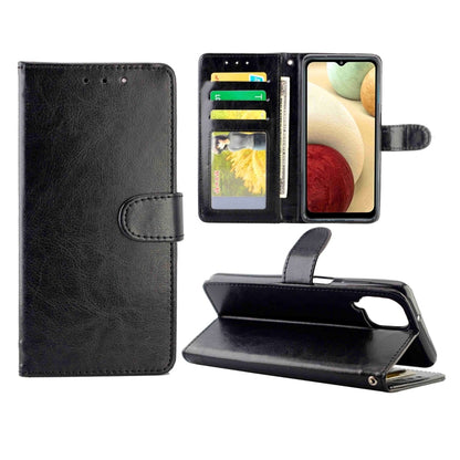Crazy Horse Texture Leather Horizontal Flip Protective Case with Holder & Card Slots & Wallet & Photo Frame, For Samsung Galaxy A52 5G, For Samsung Galaxy A72 5G, For Samsung Galaxy A32 5G, For Samsung Galaxy A02S, For Samsung Galaxy A12 5G            ...