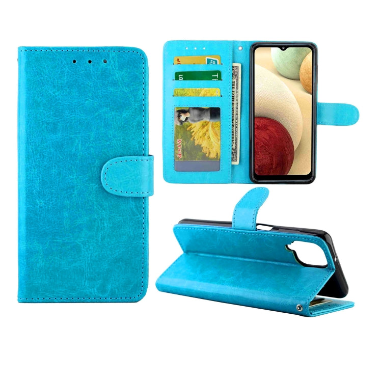 Crazy Horse Texture Leather Horizontal Flip Protective Case with Holder & Card Slots & Wallet & Photo Frame, For Samsung Galaxy A52 5G, For Samsung Galaxy A72 5G, For Samsung Galaxy A32 5G, For Samsung Galaxy A02S, For Samsung Galaxy A12 5G            ...