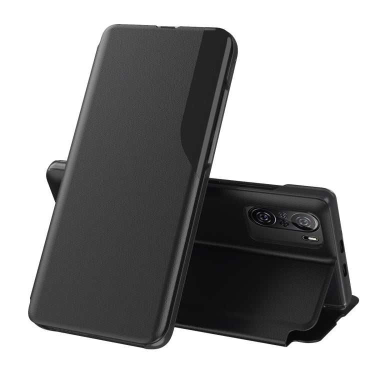 Attraction Flip Holder Leather Phone Case, For Xiaomi Redmi K40 / K40 Pro