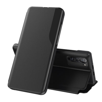Attraction Flip Holder Leather Phone Case, For Xiaomi Redmi K40 / K40 Pro