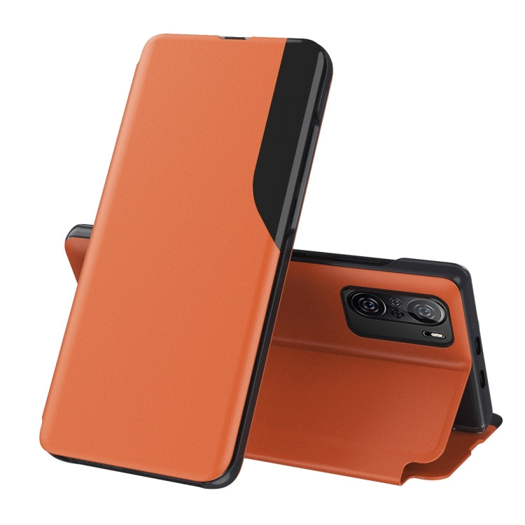 Attraction Flip Holder Leather Phone Case, For Xiaomi Redmi K40 / K40 Pro