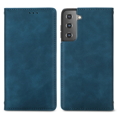Retro Skin Feel Business Magnetic Horizontal Flip Leather Case with Holder & Card Slots & Wallet & Photo Frame, For Samsung Galaxy S21 Plus, For Samsung Galaxy S21, For Samsung Galaxy S21 Ultra, For Samsung Galaxy S20 Plus, For Samsung Galaxy S20 Ultra...