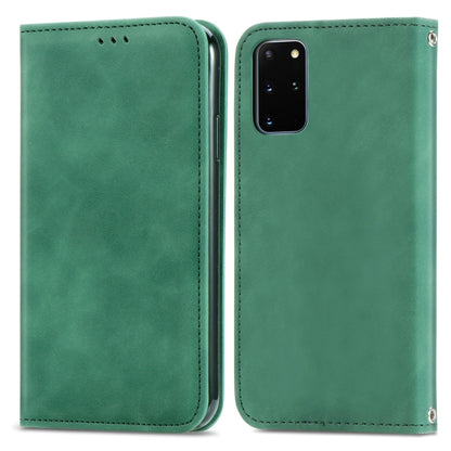 Retro Skin Feel Business Magnetic Horizontal Flip Leather Case with Holder & Card Slots & Wallet & Photo Frame, For Samsung Galaxy S21 Plus, For Samsung Galaxy S21, For Samsung Galaxy S21 Ultra, For Samsung Galaxy S20 Plus, For Samsung Galaxy S20 Ultra...