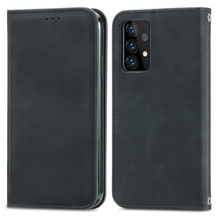 Retro Skin Feel Business Magnetic Horizontal Flip Leather Case with Holder & Card Slots & Wallet & Photo Frame, For Samsung Galaxy S21 Plus, For Samsung Galaxy S21, For Samsung Galaxy S21 Ultra, For Samsung Galaxy S20 Plus, For Samsung Galaxy S20 Ultra...
