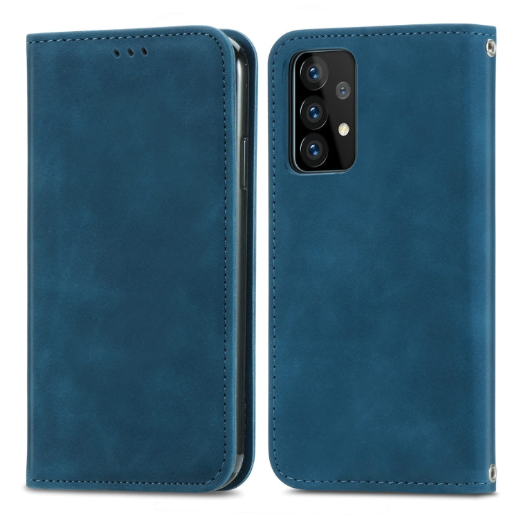 Retro Skin Feel Business Magnetic Horizontal Flip Leather Case with Holder & Card Slots & Wallet & Photo Frame, For Samsung Galaxy S21 Plus, For Samsung Galaxy S21, For Samsung Galaxy S21 Ultra, For Samsung Galaxy S20 Plus, For Samsung Galaxy S20 Ultra...