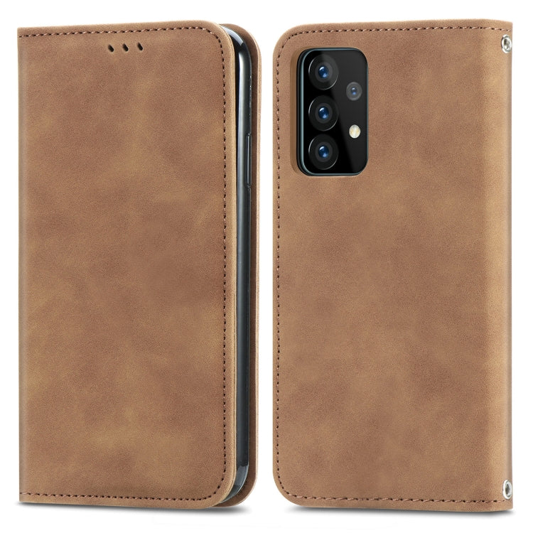 Retro Skin Feel Business Magnetic Horizontal Flip Leather Case with Holder & Card Slots & Wallet & Photo Frame, For Samsung Galaxy S21 Plus, For Samsung Galaxy S21, For Samsung Galaxy S21 Ultra, For Samsung Galaxy S20 Plus, For Samsung Galaxy S20 Ultra...