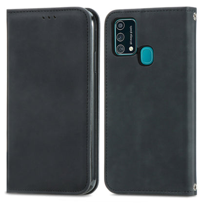 Retro Skin Feel Business Magnetic Horizontal Flip Leather Case with Holder & Card Slots & Wallet & Photo Frame, For Samsung Galaxy S21 Plus, For Samsung Galaxy S21, For Samsung Galaxy S21 Ultra, For Samsung Galaxy S20 Plus, For Samsung Galaxy S20 Ultra...